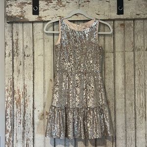 Girls Sequin Party Dress